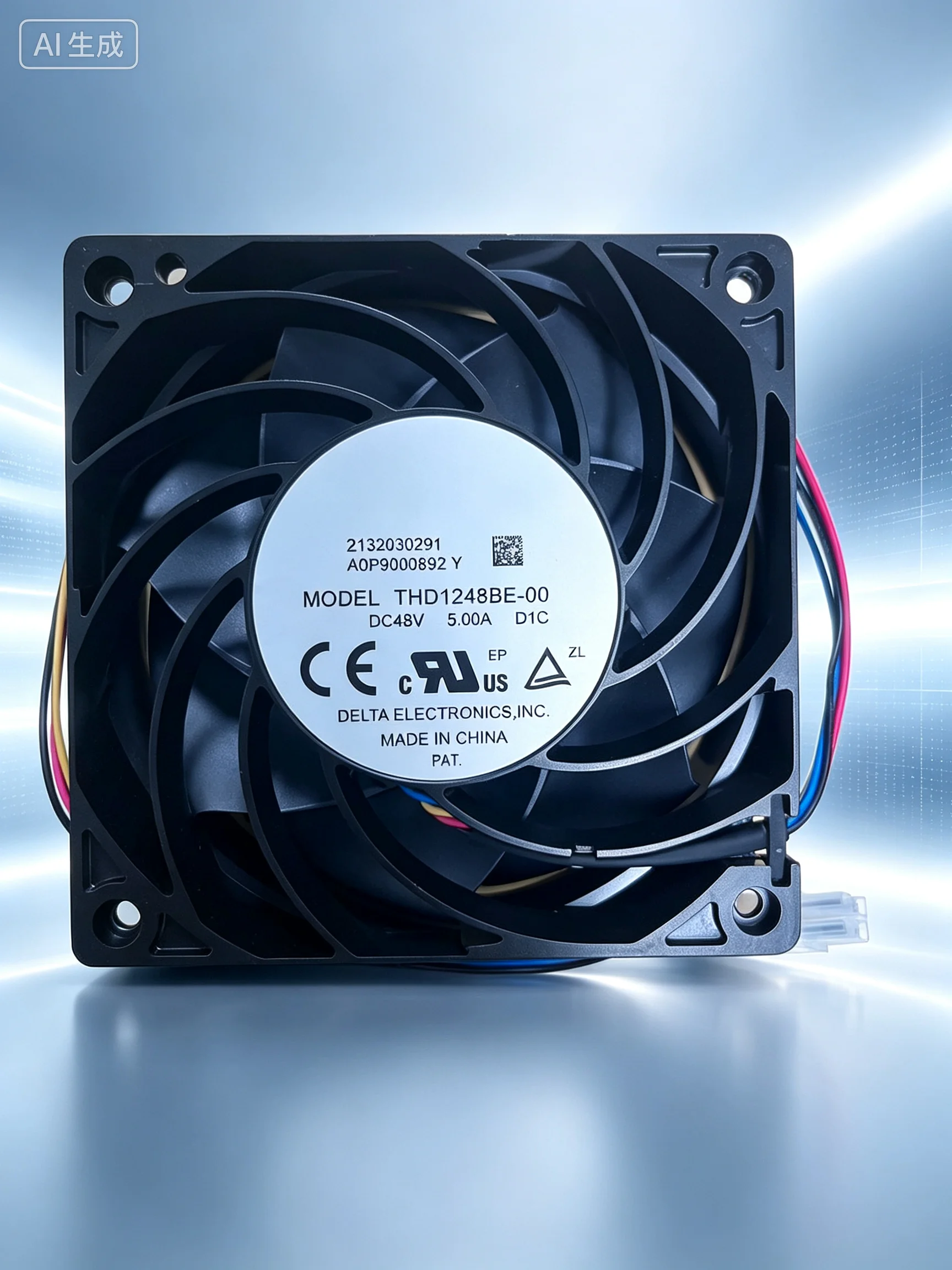Heavy‑Duty Server Fan THD1248BE 12038 48V 5A for Delta