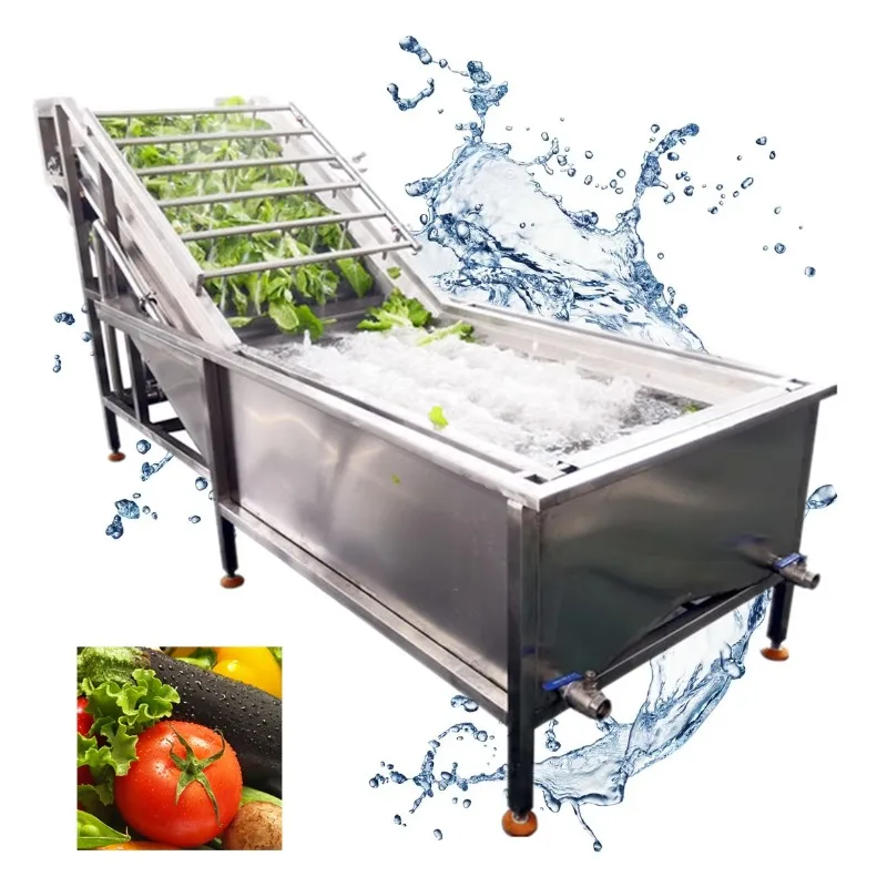Industrial Automatic Carrot Cassava Bubble Washer 6000 Kg/hr Stainless Steel Fruit Vegetable Leaf Tomato Bubble Washing Machine