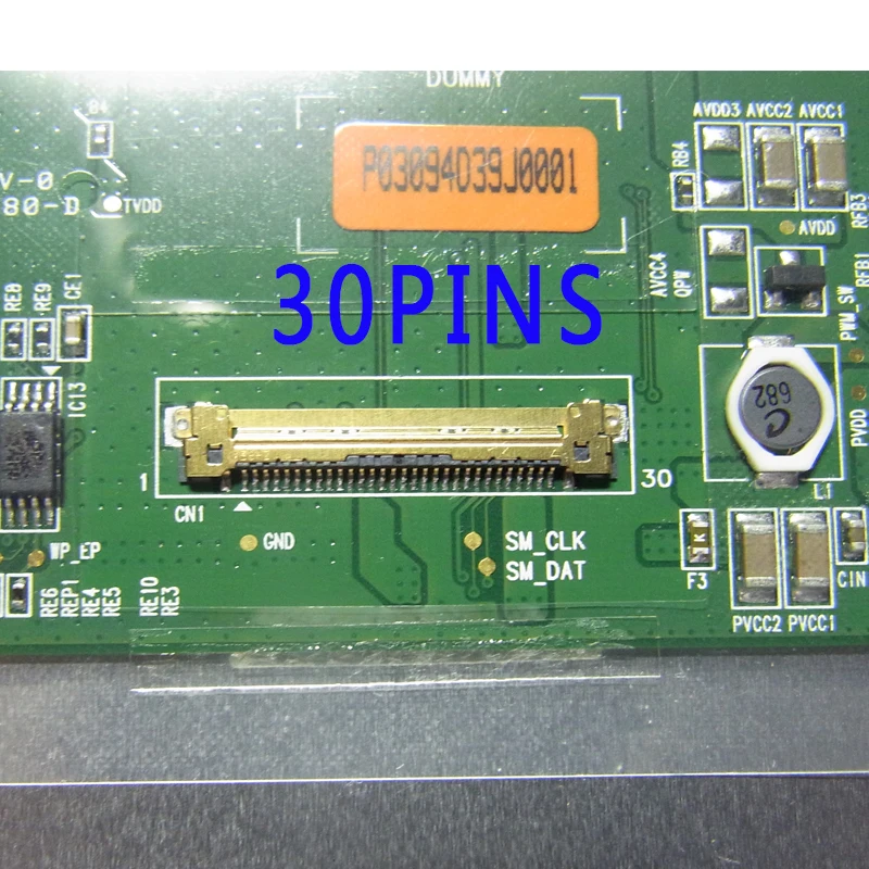 Imagem -05 - Tela Lcd para o Portátil de Dell dp n 03yvp4 Ltn156at08 101 Lp156wh2-tpb1 hd tn Edp 30 Pinos Dell E5510 E6510 M4500 156 Dentro 1366x768
