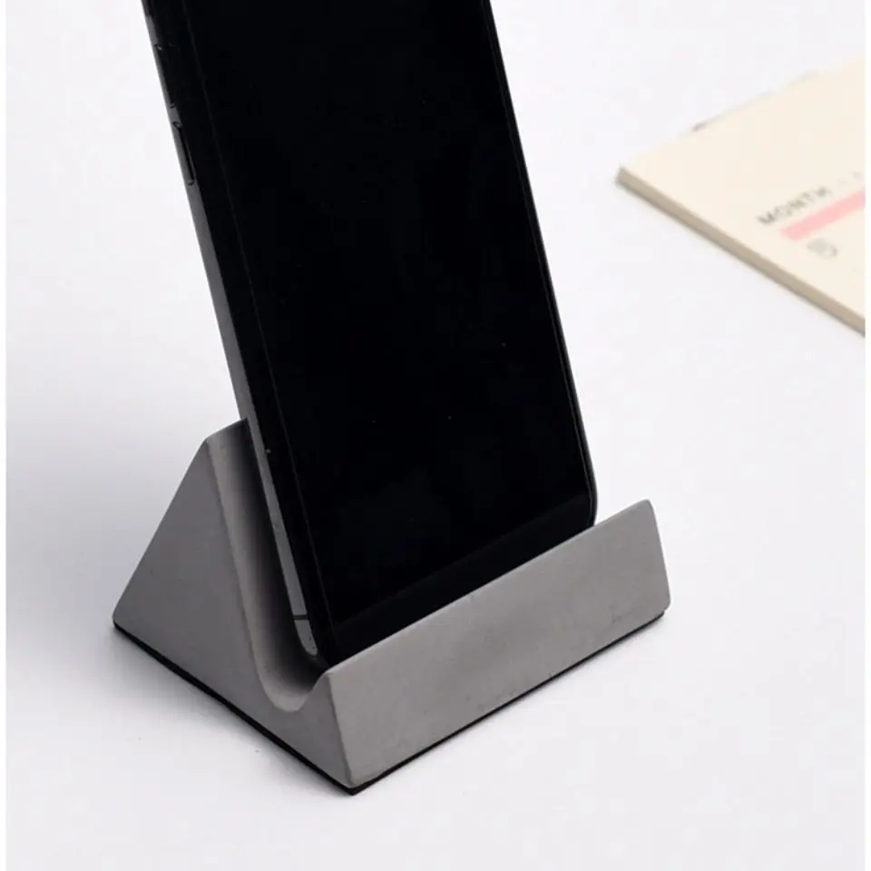 Nordic Style Ins Cement Business Card Holder Card Postcard Display Rack Office Desk Card Creative Multifunctional Storage