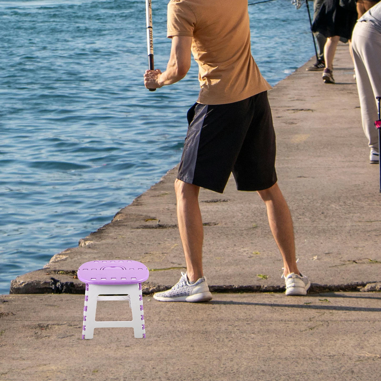 

Folding Stool Compact Plastic Comfortable Outdoor Hiking Fishing Picnic Travel Gift for Adults Foldable Stool Camping Stools