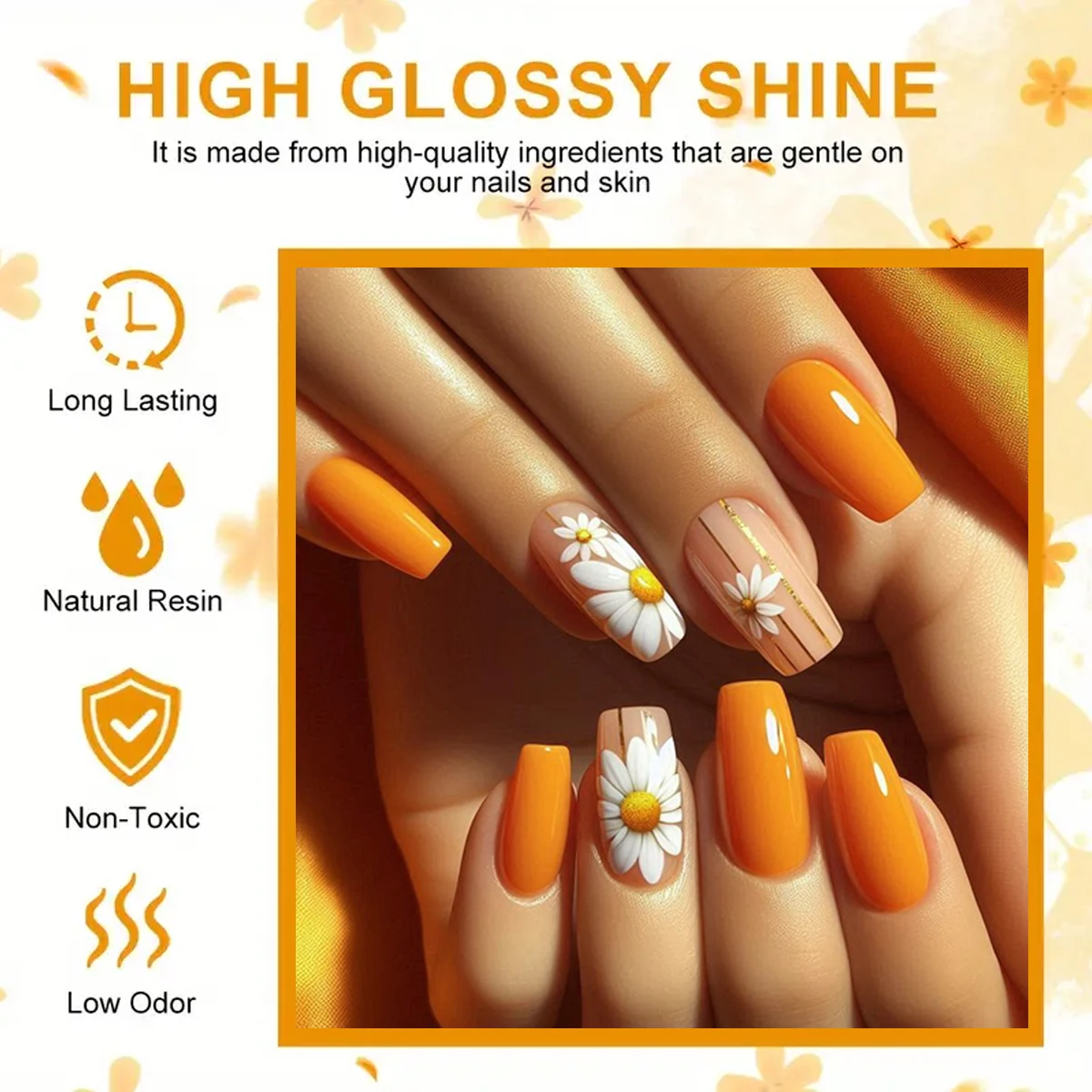 ชุดทาเล็บเจล VOKY 6 ชิ้น ชุดทาเล็บกึ่งถาวรหลากสี และชุดทาเล็บปลอดแอลกอฮอล์