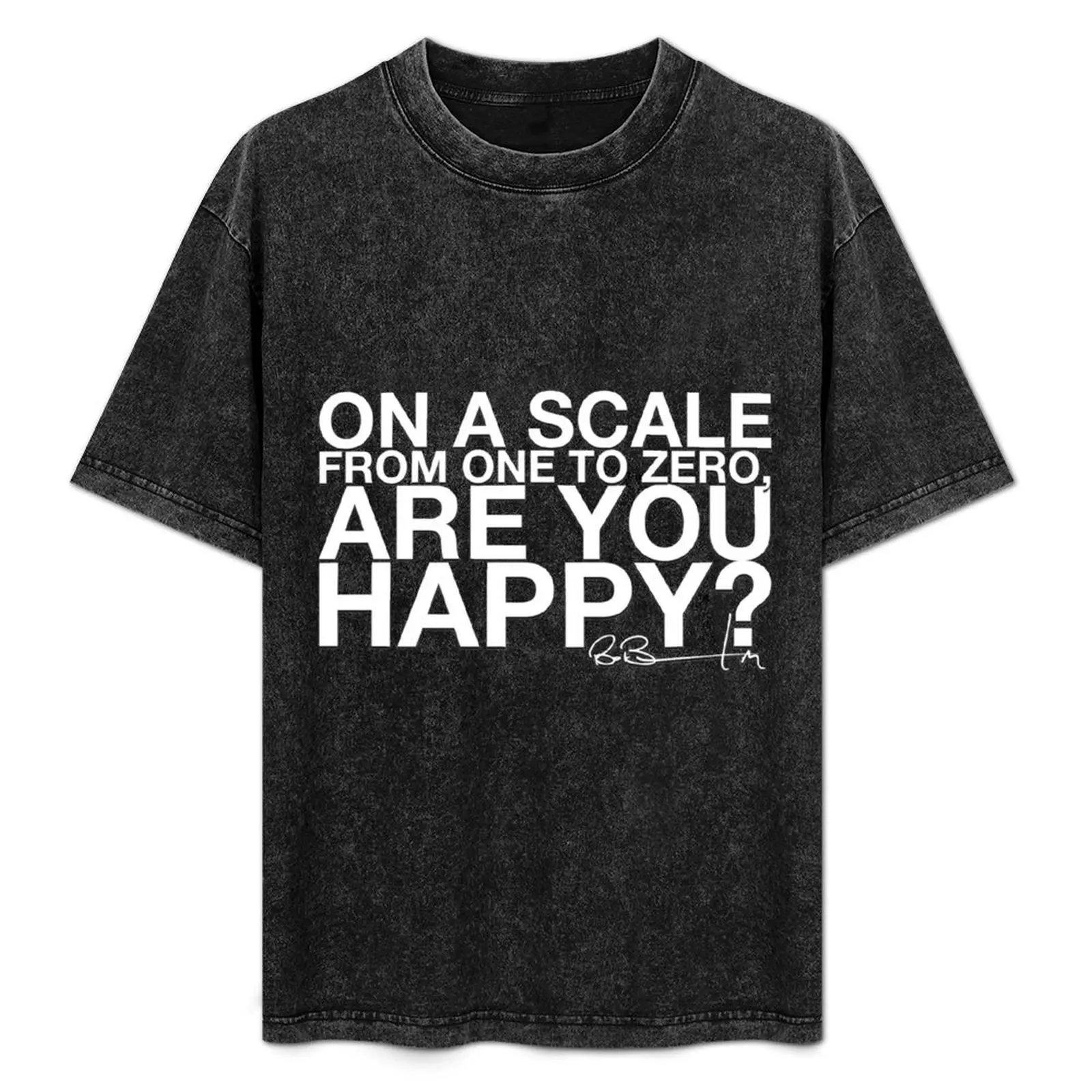 

A Parting Questionnaire T-Shirt Stain Resistant Casual Tee