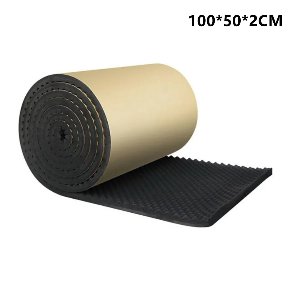 Insulation Pads Roll Acoustic Sound Deadening Foam Proven Noise Reduction Solution Acoustic Foam Insulation Pad 100*50cm