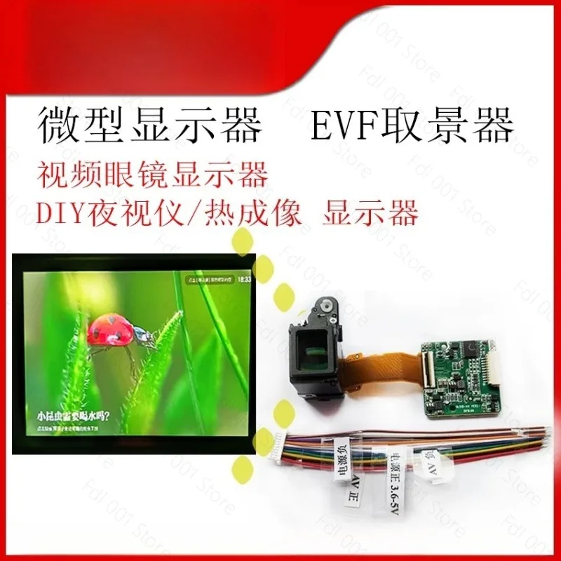 0.39 Inch OLED Micro Display for DIY Night Vision Goggles Video Glasses