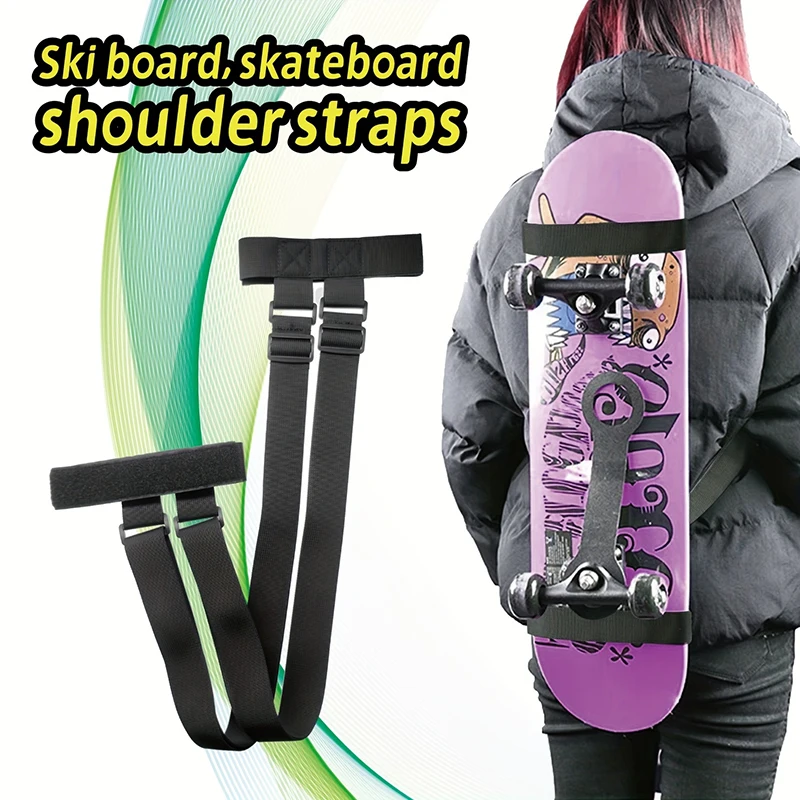 

^.[SH]1Pc Outdoor Sports Snowboard Shoulder Straps Scooter Shoulder Straps Ski Board Shoulder Straps
