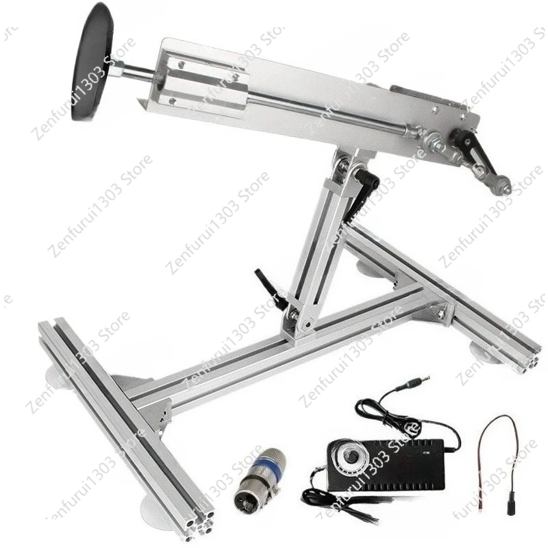 Big Stroke Telescopic Linear Actuator with Bracket Suction Cup and 3XLR Connector 6-20CM/3-15CM/2-8CM Stroke Adjustable 100-240V