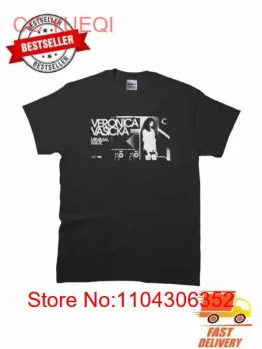 New Veronica Vasicka - Minimal Wave 2 Classic MAN WOMAN T-Shirt Size S to 5XL long or short sleeves