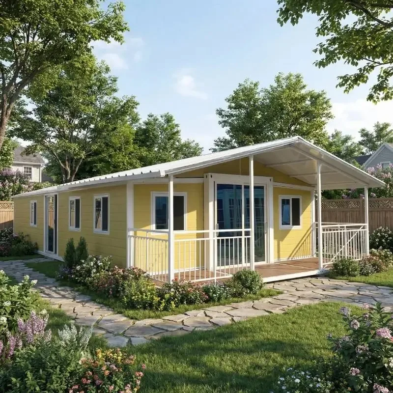 Wholesale Mobile Homes Tiny Home 20ft 40ft Expandable Container House Australia 2 3 Bedrooms Solar House Back Yard House