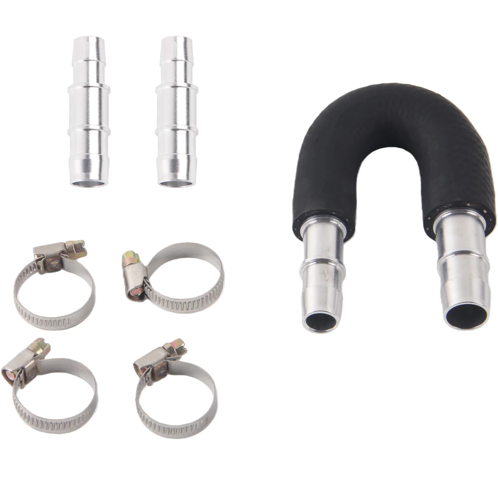 

626-001 заготовки, алюминиевый обходной комплект сердечника нагревателя двигателя со шлангом 5/8 дюйма 3/4 дюйма, совместимый с большинством обычных шлангов нагревателя