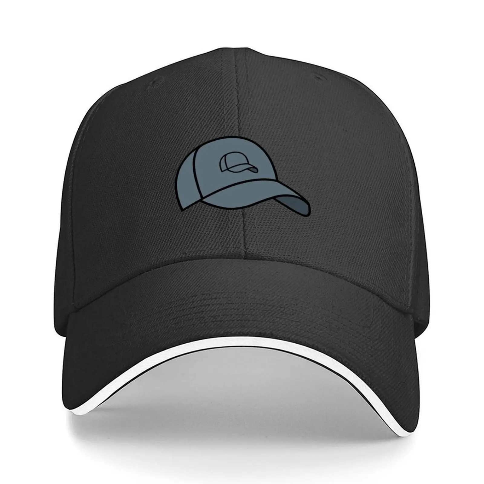 

The Hat-Hat (Slate Grey) Baseball Cap derby hat Thermal Visor fishing hat Big Size Hat Ladies Men's