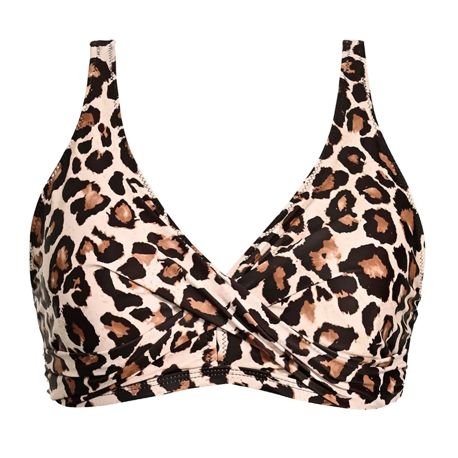 New Style Brazilian Swimwear Women Sexy Backless One Piece Pant Bikinis Summer Beachwear Biquini Female Leopard Print Bras 2024