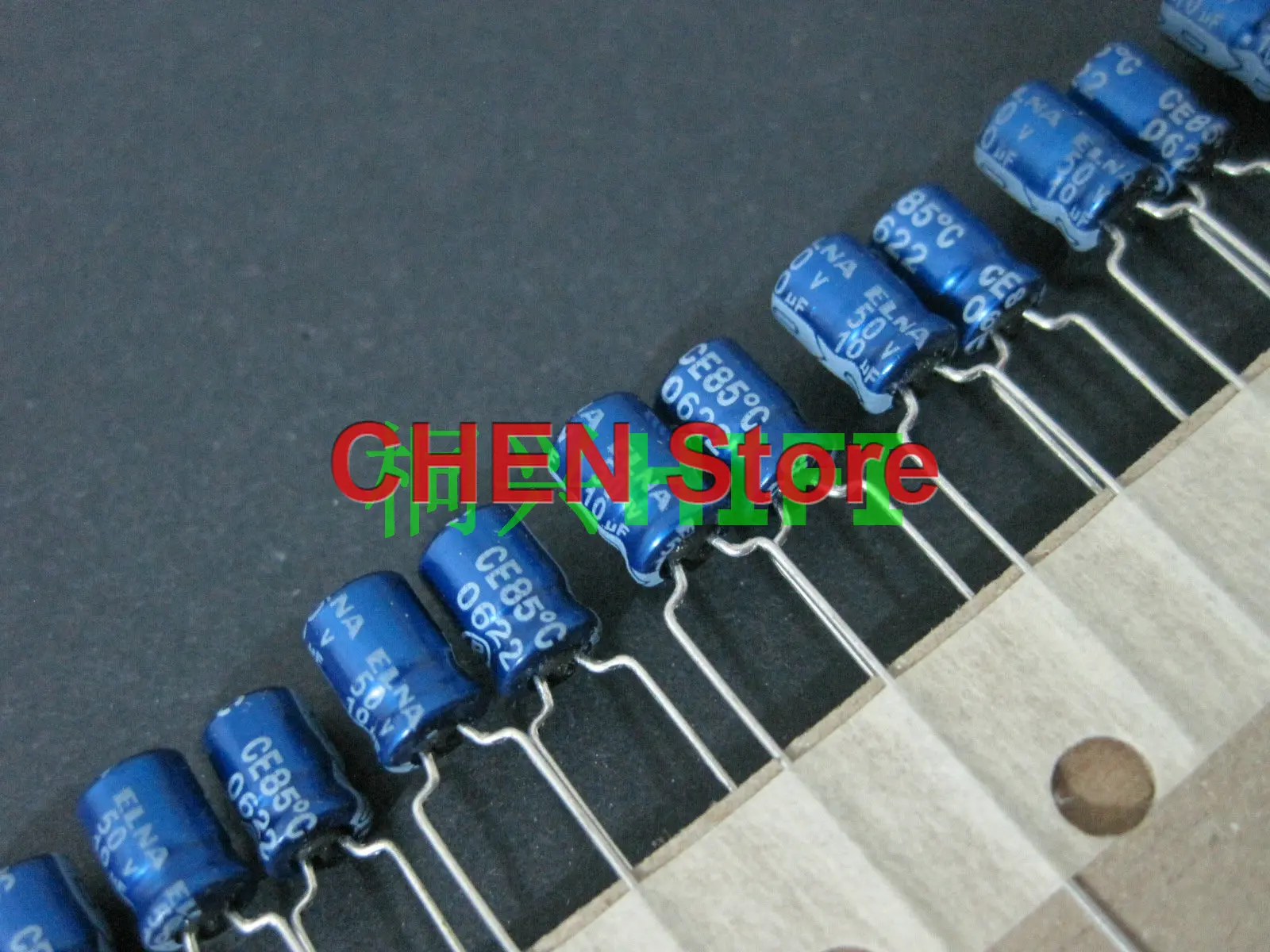 20PCS/50PCS Malaysia ELNA blue robe 10uf 50v RC2 50V10UF 5X7MM audio electrolytic capacitor 10uF/50V Ultra small size