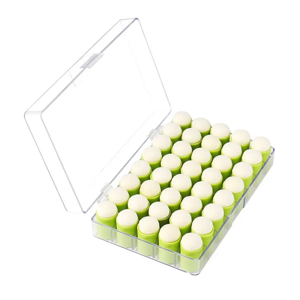 40PCS/set Multicolour Finger Daubers Small Size Sponge Material Children's Painting Tool Smudge Inking Staining