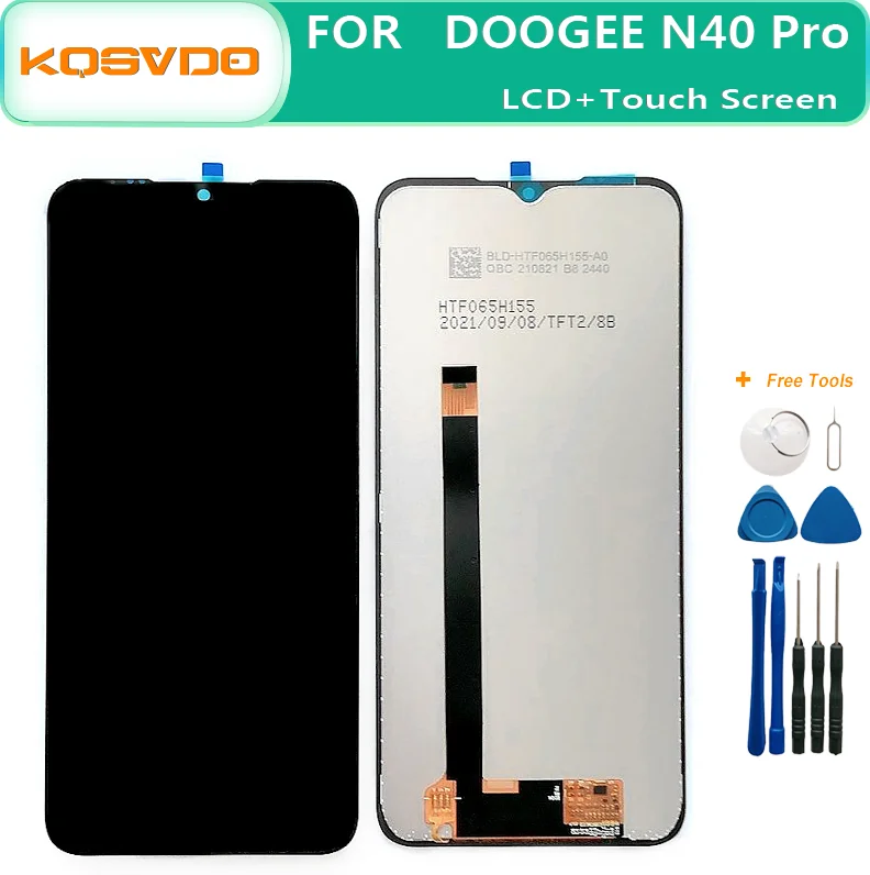 

6.52 inch Original For Doogee N40 Pro LCD Display And Touch Screen Digitizer Assembly Repair LCD Part For Doogee N40Pro LCD+TOOL