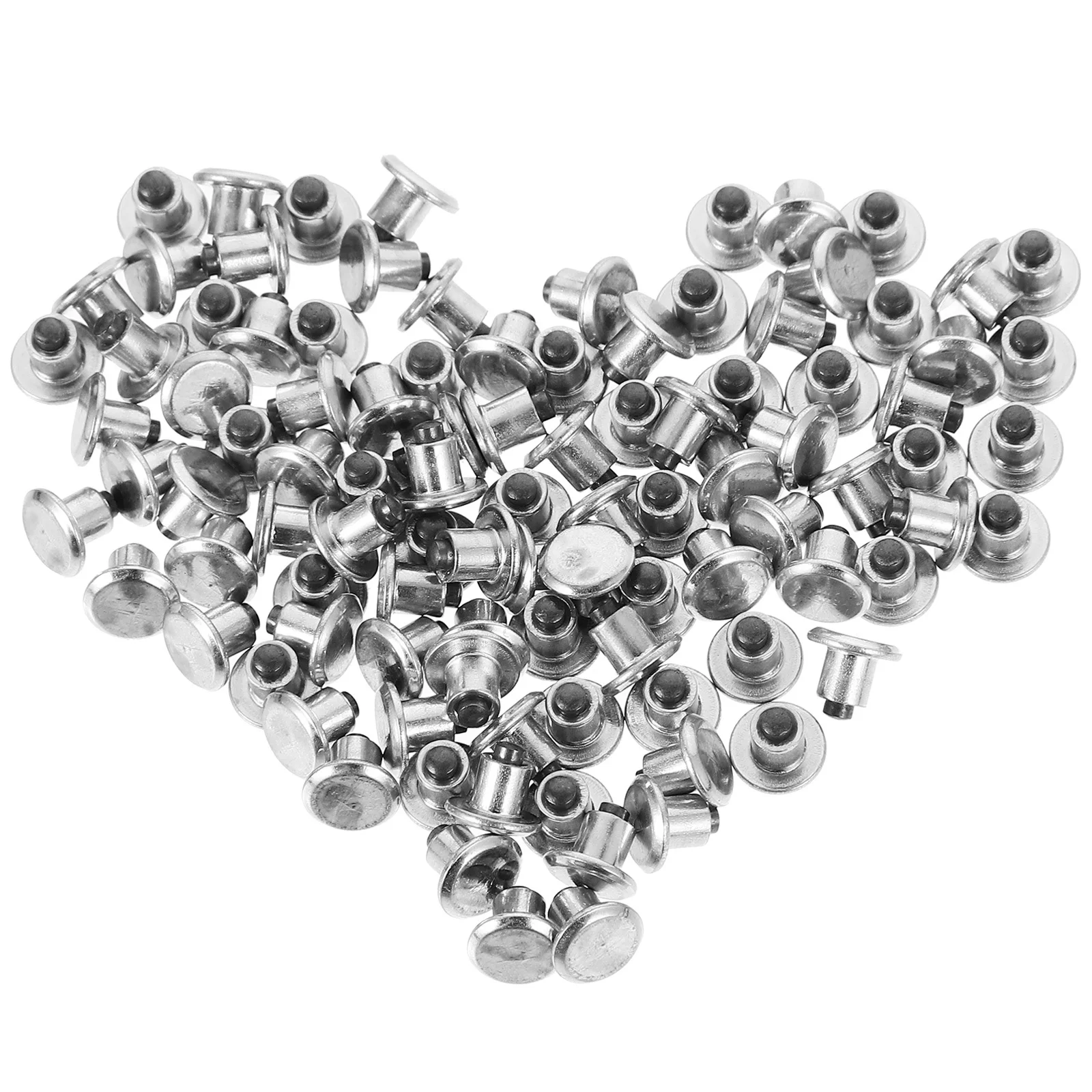

100Pcs Snow Tire Stud Spike Aluminum Alloy Long-Lasting Grip for Car Truck Suv Enhanced Traction Off-Road Auto Accessories