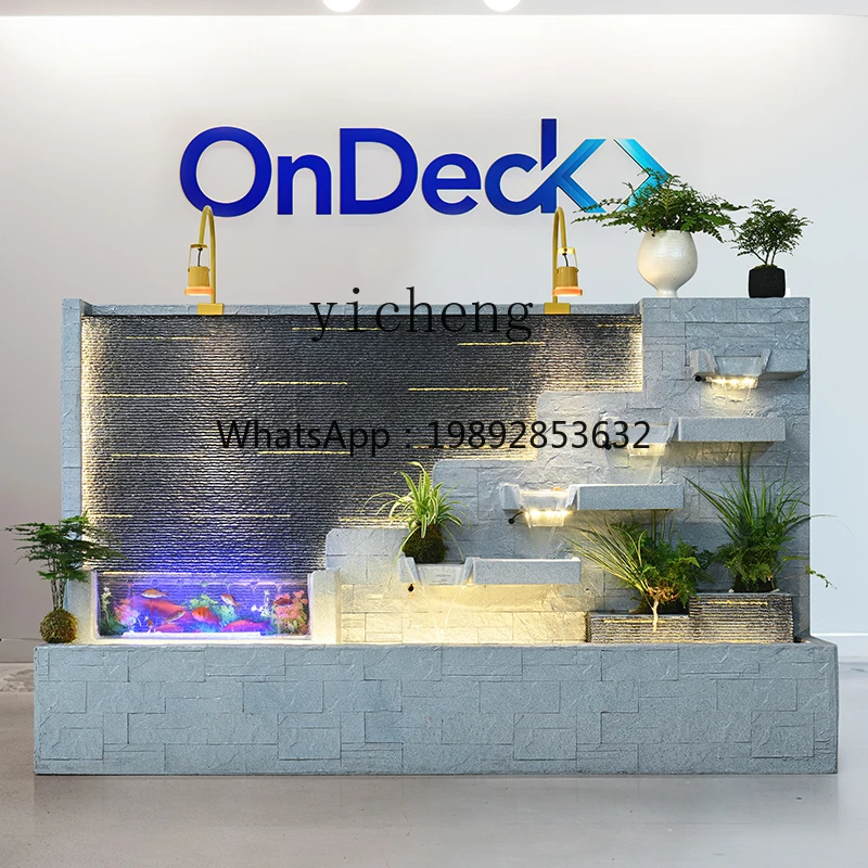 

TWR Flowing Water Fountain Circulating Water System Floor Decoration Feng Shui Landscape