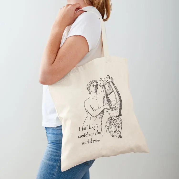 I feel like I could eat the world raw Tote Bag