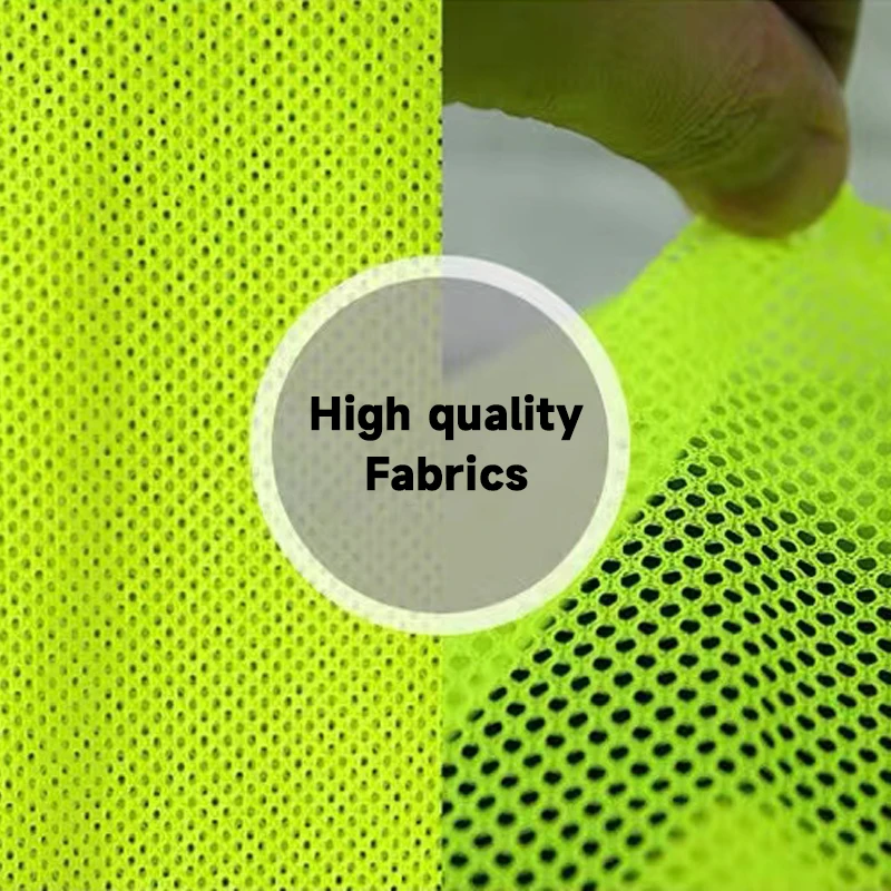 New Nigh Visibility Reflective Safety Vest High-Quality Motorcycle Riding Vest Night Running Safety Vest