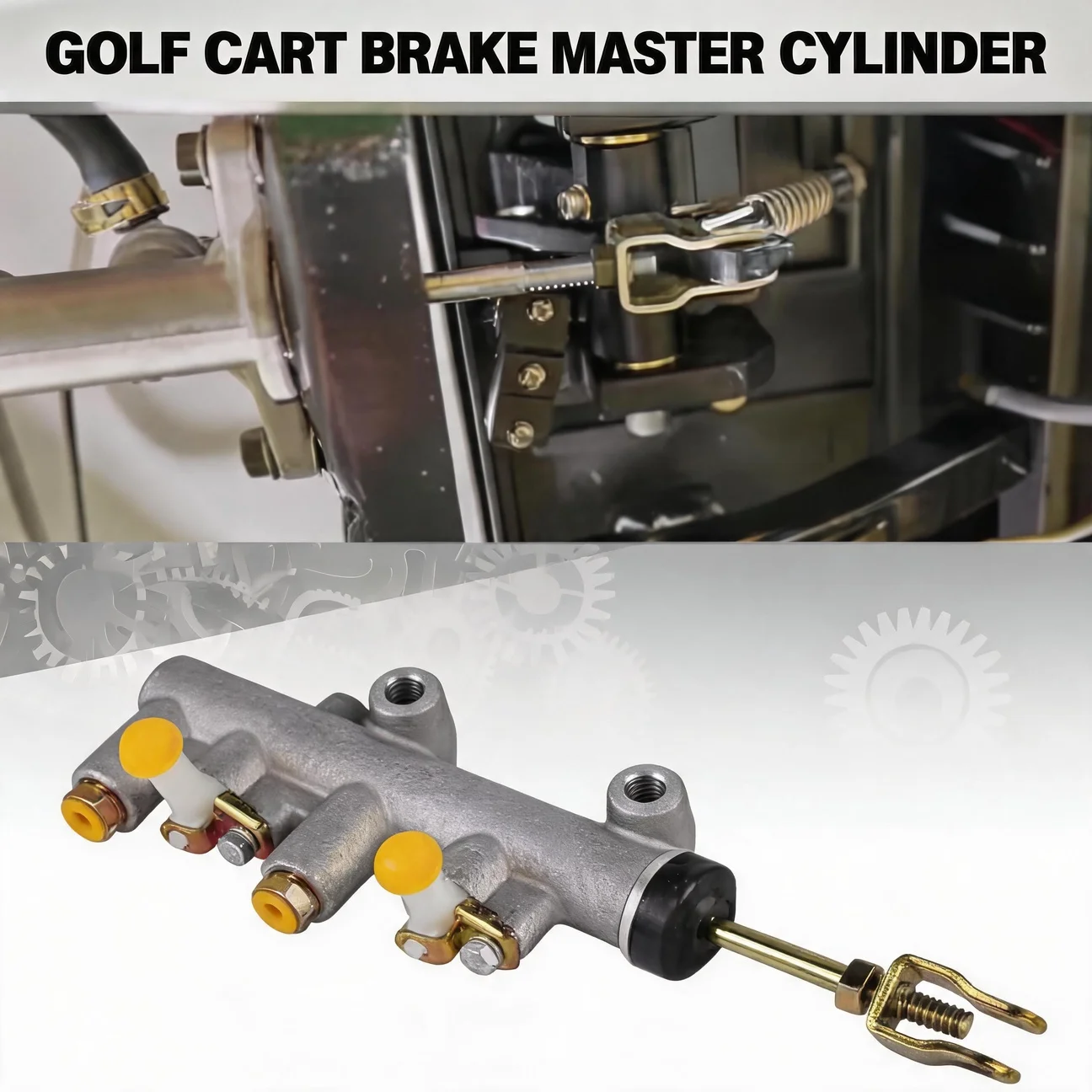 Brake Master Cylinder 1007491 1007840 Electric Sightseeing Car Patrol Car Suitable for LVTONG Marshell Electric Golf Cart Parts