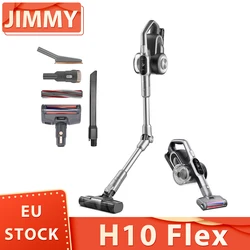 JIMMY-aspiradora inalámbrica de mano H10 Flex, 245AW, 26Kpa, succión, Sensor de polvo inteligente, ajuste automático, batería de 2500mAh