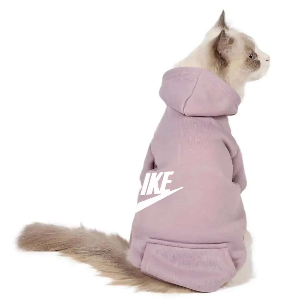 Clothes for Cats Pet Clothes Cat Coat Jacket Dog Clothes For Small Dogs Cats Hoodies Pet Outfits Solid Cat Clothing Pet Apparel