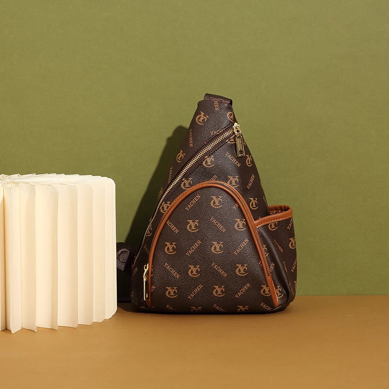 

Нагрудная сумка, новинка 2024, модная универсальная нагрудная сумка для дальнозоркости, Высококачественная вместительная сумка через плечо с одной лямкой