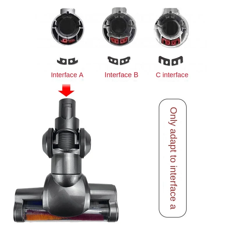 Do odkurzacza Dyson V6 DC45 DC59 V6 DC61 z głowicą szczotka elektryczna wymienne części zamienne do głowicy szczotka podłogowa z silnikiem