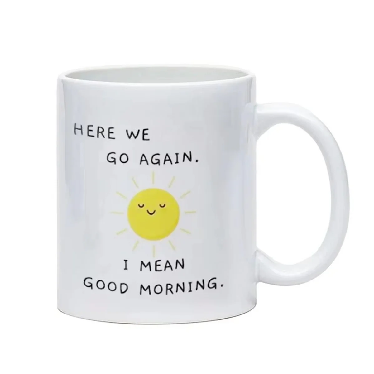 

ADP-Coffee Cup Funny Sarcastic Funny Ceramic Tea Cup Good Morning Mug Funny Adult Humor Mug Drinking Cup for Coffee Tea