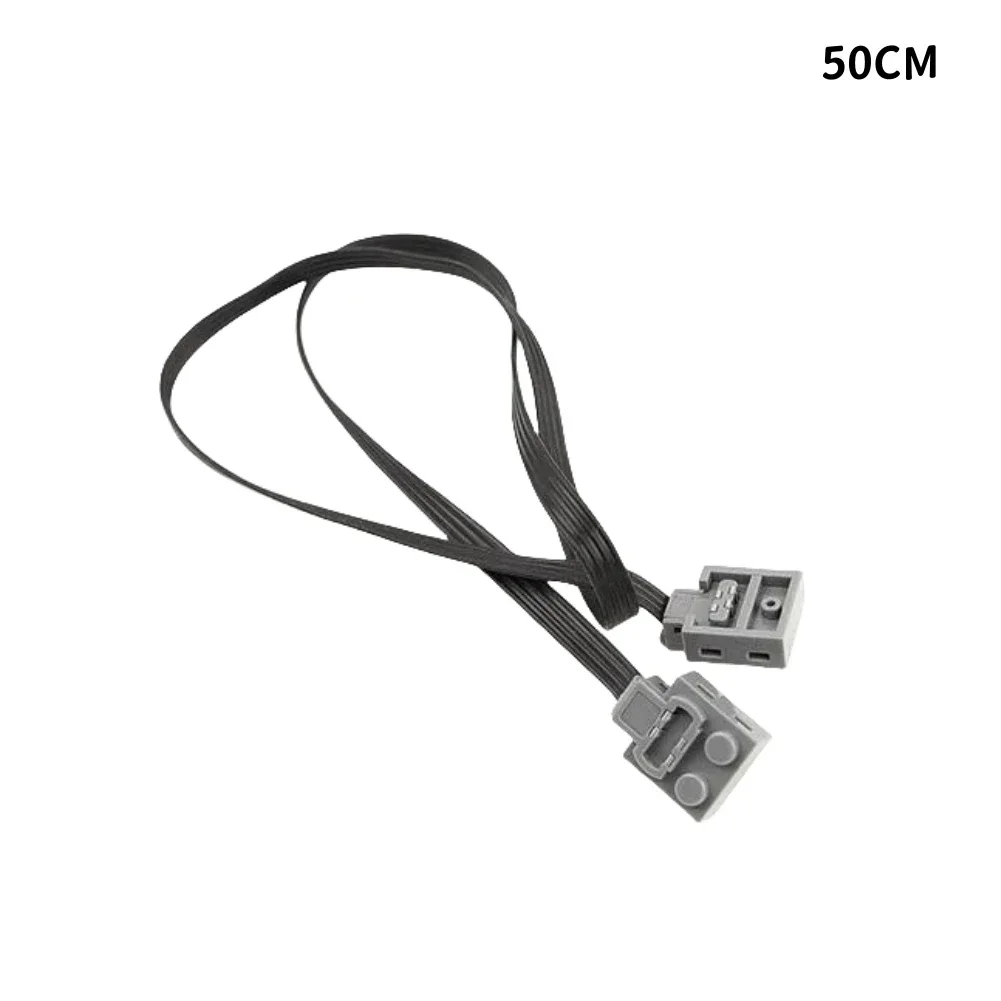 MOC 25cm 50cm Extension Wire fit Major Brand Power Function Servo Motor IR Remote Control Receiver for 8871 8886 8293 Bricks Toy