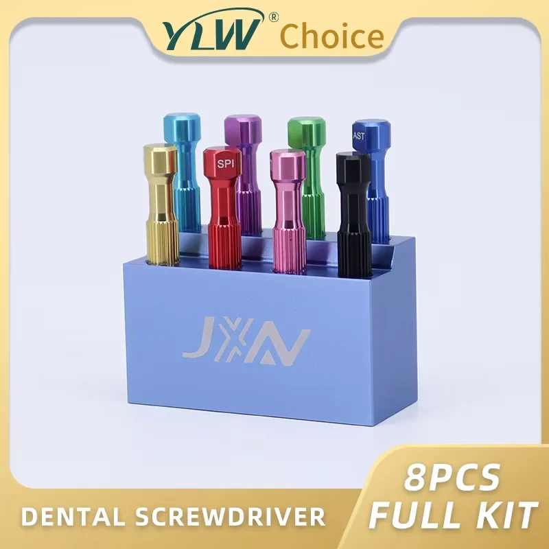 

Dental Laboratory lmplant Screw Driver Dentistry Tool Kit Dentistt Colorful Micro Screwdriver Dental Laboratory Instrument