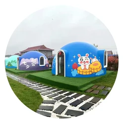 Special Material Warmest Home Fairy Graffiti Christmas Dome House