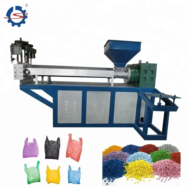 Recycle Plastic Granules Making Machine Price/waste Plastic Granules Extruder Machine