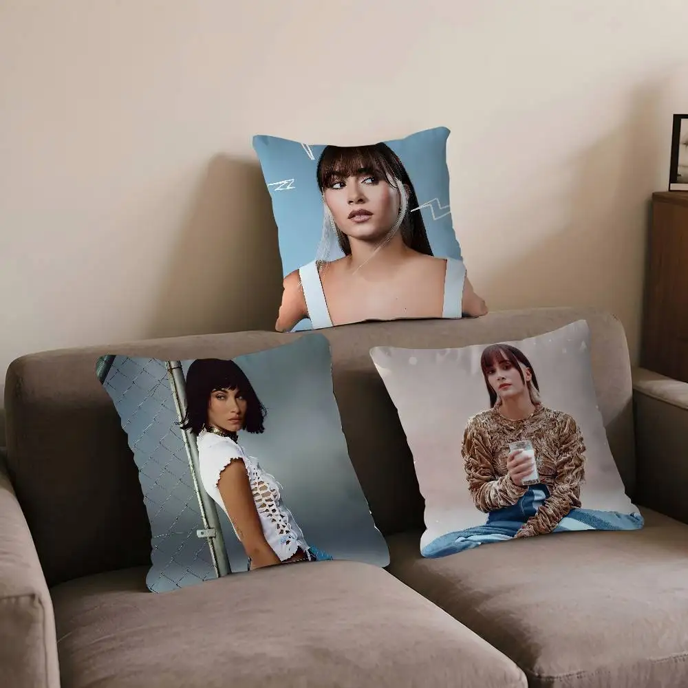Aitana المغني غرزة محظوظ التنين وسادة غطاء أريكة غطاء الوسادة غرفة المنزل الديكور الأطفال هدية #1