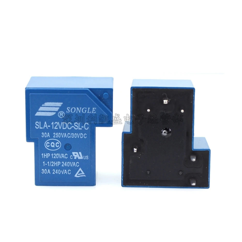 2PCS/Lot Power Relays SLA-05VDC 12VDC 24VDC-SL-C 5V 12V 24V 30A 6PIN T90