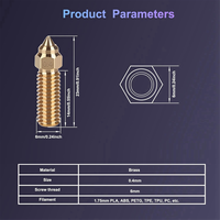 Upgraded Extruder Hot End Nozzle Kit for Creality K1 CR-10 SE 3D Printer
