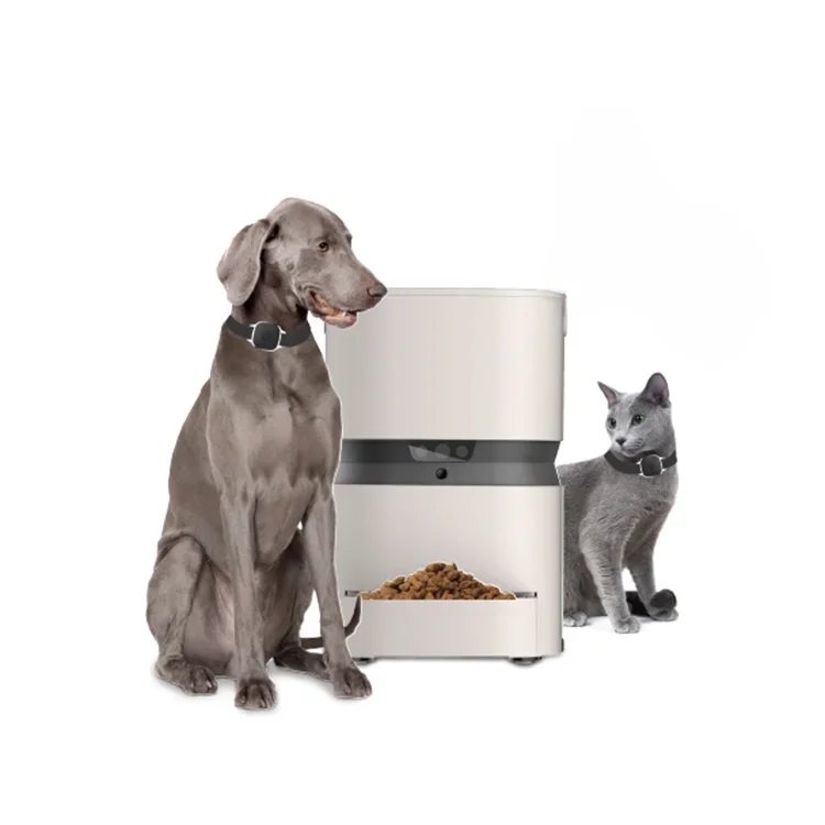 

-Wifi Connect Cell Phone APP Remote Operate Pet Dog Auto Smart Pet Feeder,Dog Food Bowl