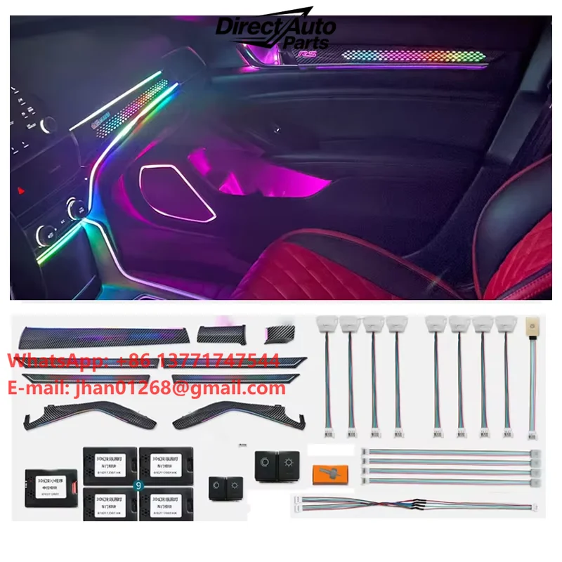 LED Strips for Car Mood Lighting Phantom Color Active Interior for Ci vic 10 Special Ambient Light