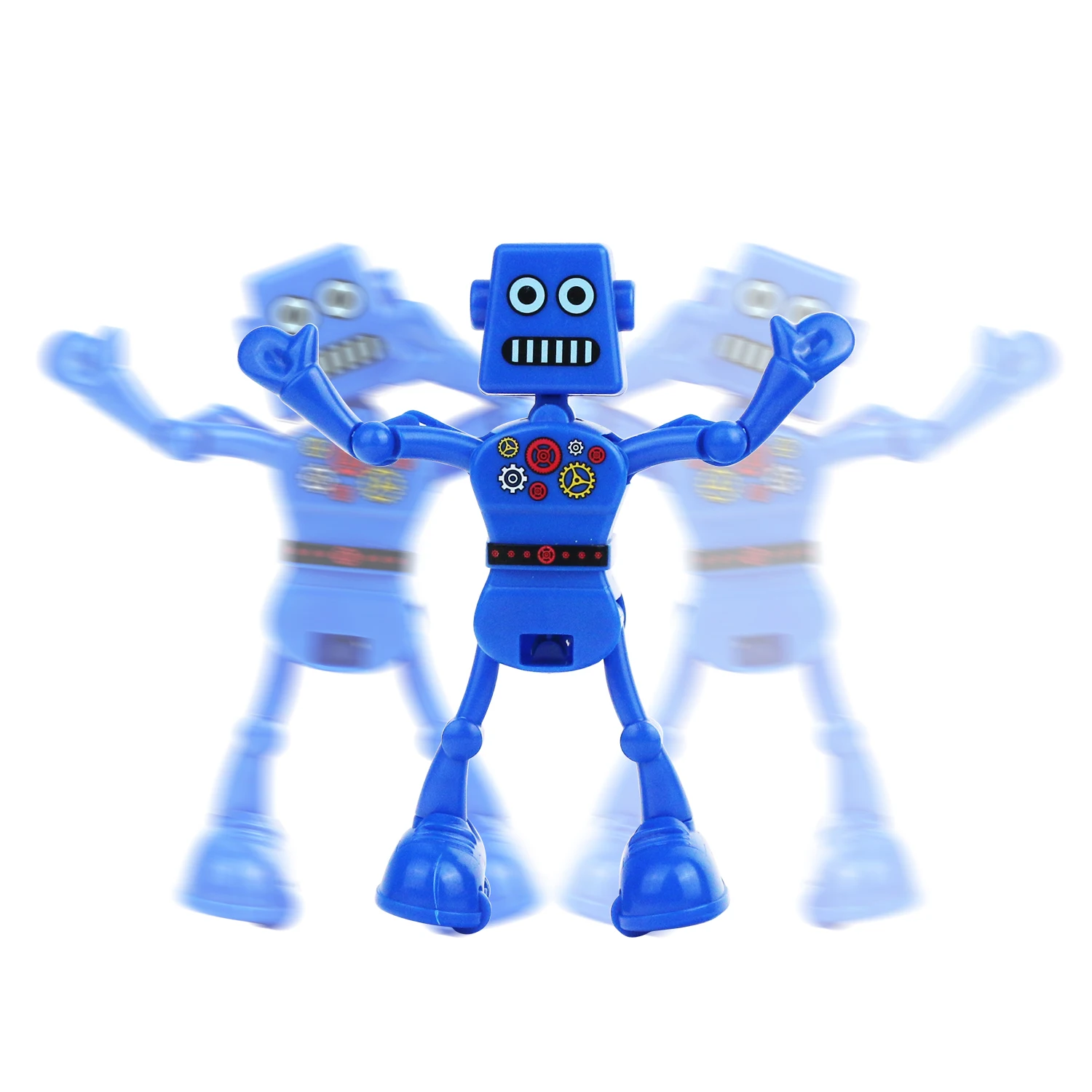 Creative dancing robot winding, swinging, twisting waist chain, children's toy, new and unique