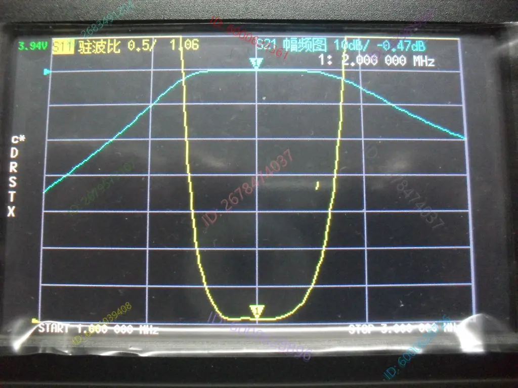 2MHz 대역 통과 필터 200w 전력, 단파 BPF 필터, 간섭 방지, 신호 대 잡음 비율 향상