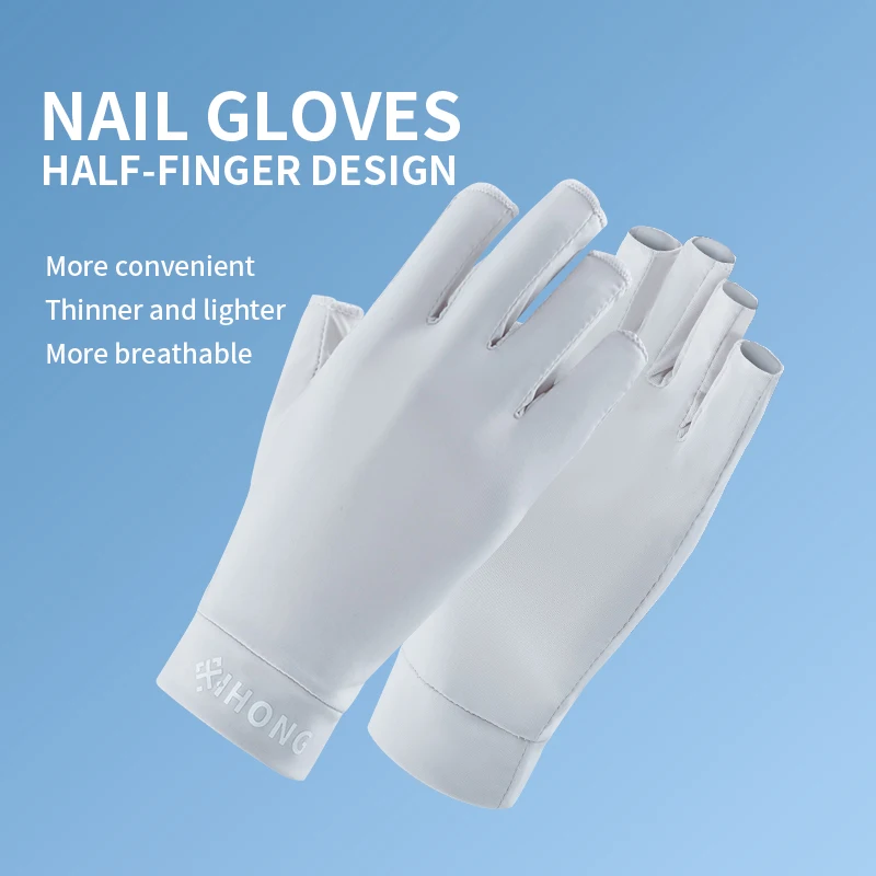 Sun UV Protection Driving Gloves Non Slip Full Finger Touchs