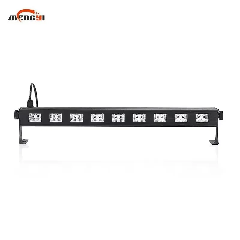 

Hot Selling 9pcs Uv Wall Wash Lights Indoor Ktv 9 Eyes Led Row Lights For Bars And Nightclubs