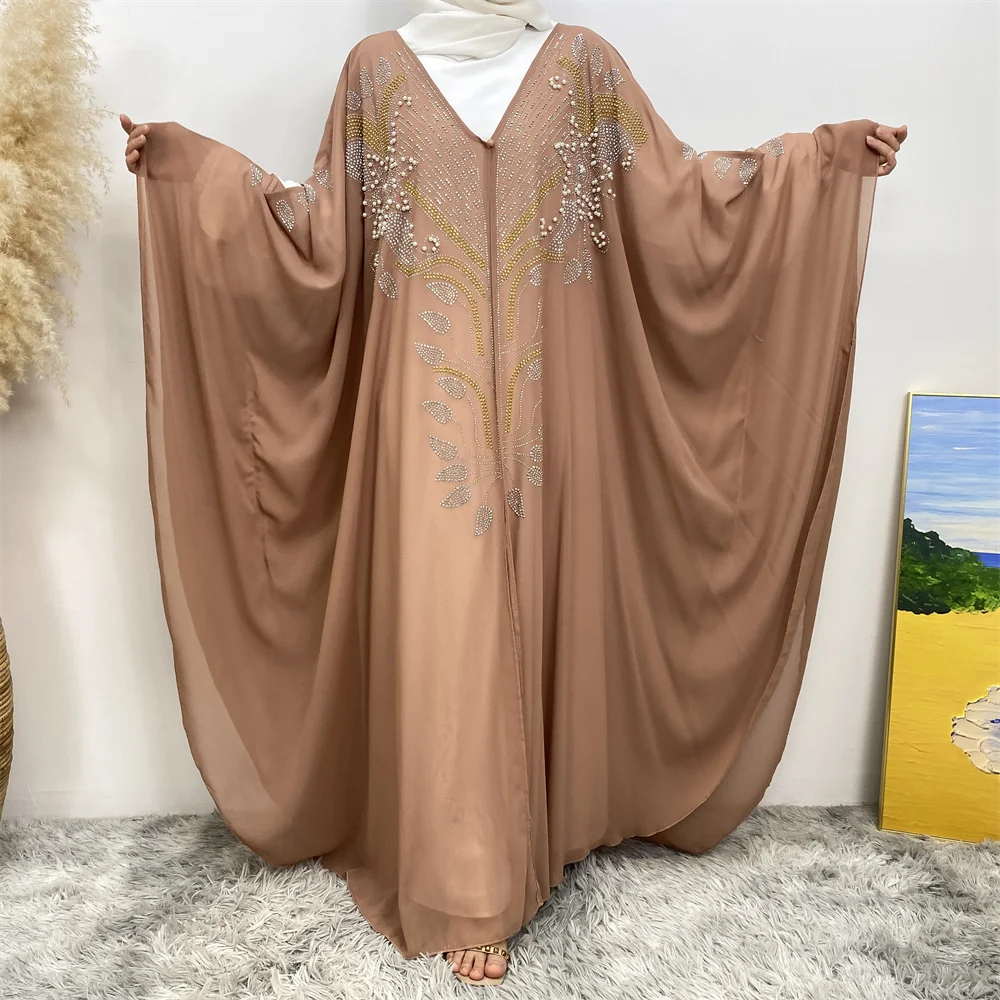 Muslim Fashion New Style Gown Women\'s Fashion Gown Türkiye Arabia Dubai Gown Dubai Hot Sale Diamond Dress