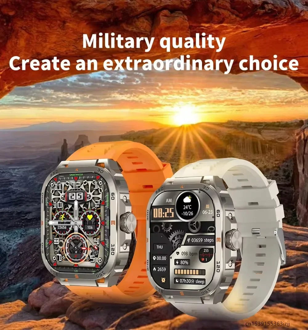 

GW20 Smart Watch 2.1inch Large Screen HD Bluetooth Call Compass NFC AI Voice Fashion Outdoor Sports Health Monitoring Smartwatch