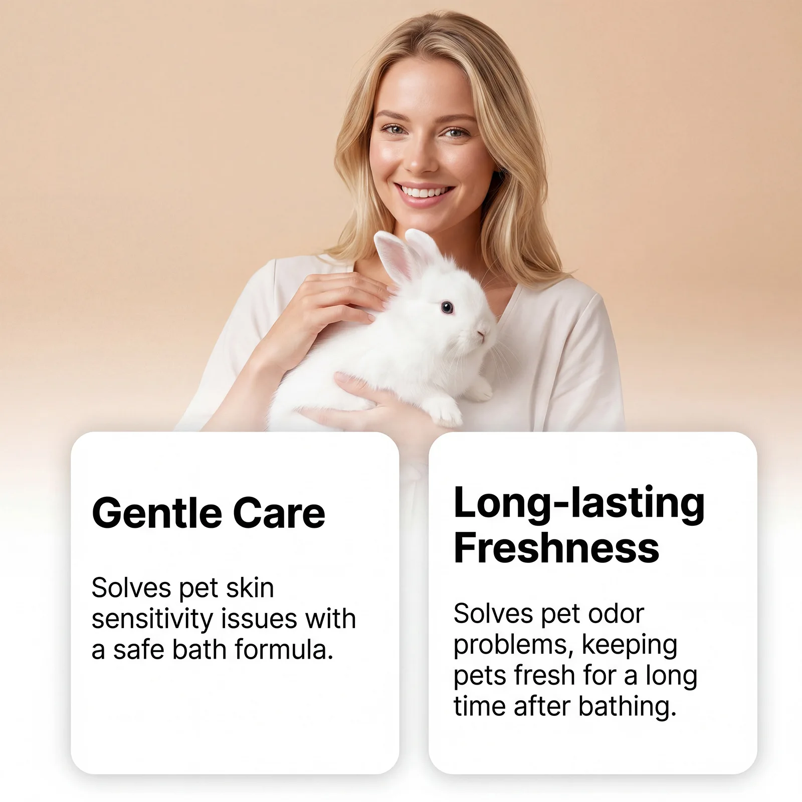 Cleaning Mousse Deep Moisturizing Hair Care For Pets With Natural Ingredients