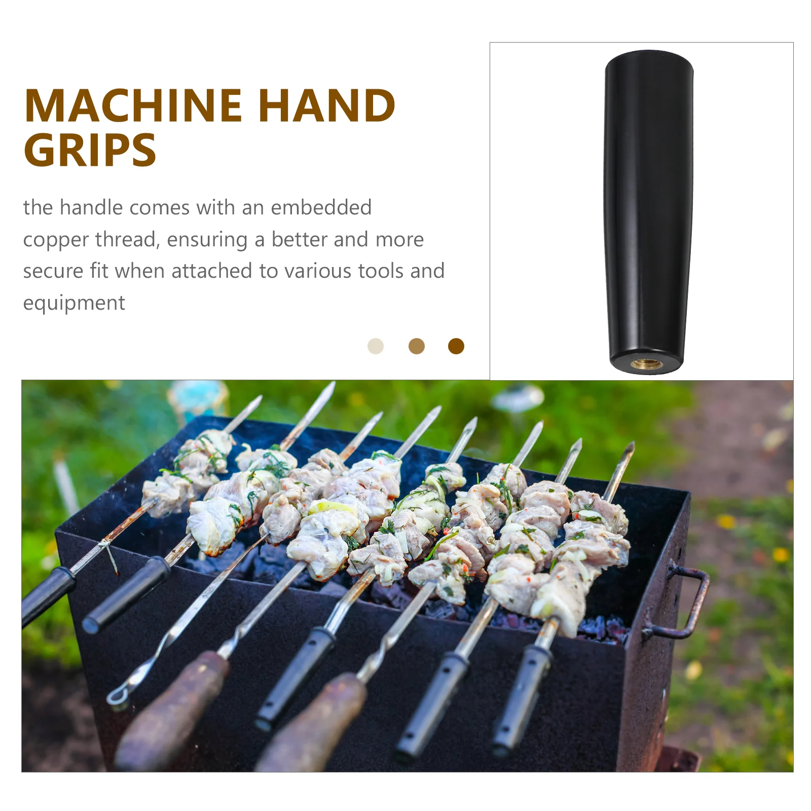 Bakeliet handgrepen Draaibare barbecueschroef Draaibankonderdelen Bbq-grillaccessoires