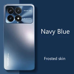 Metal Frosted Skin Protector Case For XIAOMI MI Poco X6 Pro F3 F5 Pro F6 Pro Back Cover Shock Proof Soft Back Coque Cover Cases