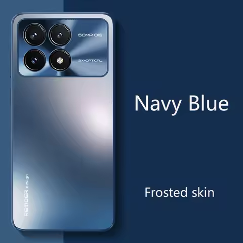 Metal Frosted Skin Protector Case For XIAOMI MI Poco X6 Pro F3 F5 Pro F6 Pro Back Cover Shock Proof Soft Back Coque Cover Cases