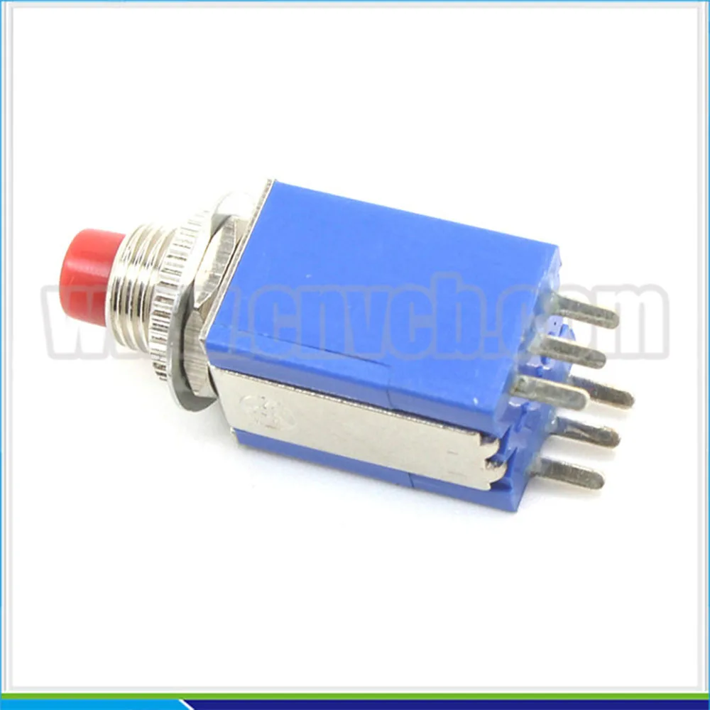 Imagem -04 - Azul Pequeno On-on Botão Interruptor Momentâneo 1a mm para Máquina Ns121 An4 2*2 1a 250vac