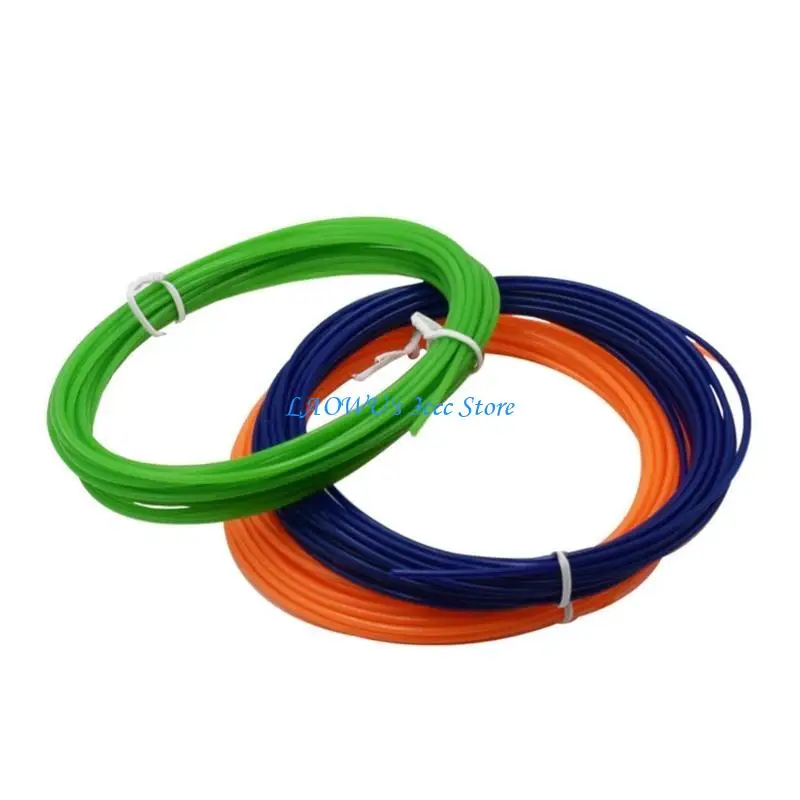 

Y8AD 1.75mm Color 3D Pen Filament, 10 Rolls Assorted Color, High For 3D Painting Pen Wire Refills for FDM Printers